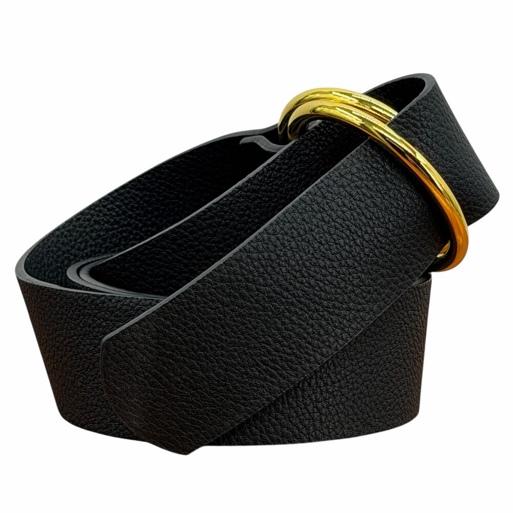 B-Low The Belt Tumble Vegan Leather Wrap Belt Women L/XL Black Modern Minimalist - Picture 9 of 11